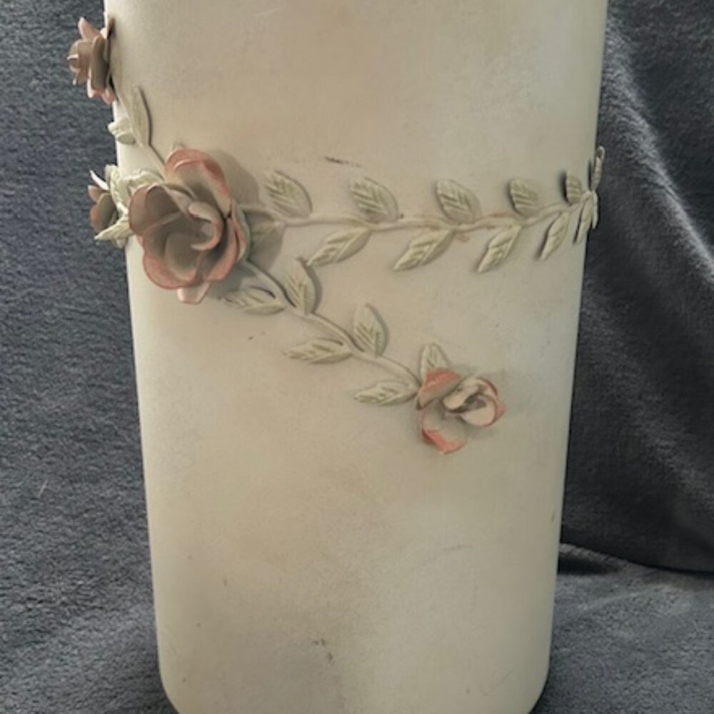 Floral Bathroom Set: 3-Piece Metal - Picture 3 of 11